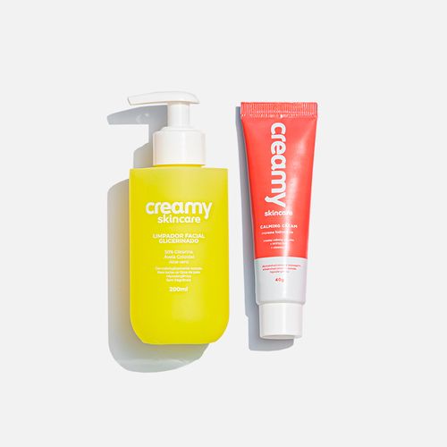 Duo Limpador Glicerinado + Calming Cream